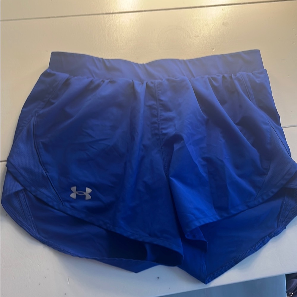 Under Armour Blue Athletic Shorts Lightweight Performance